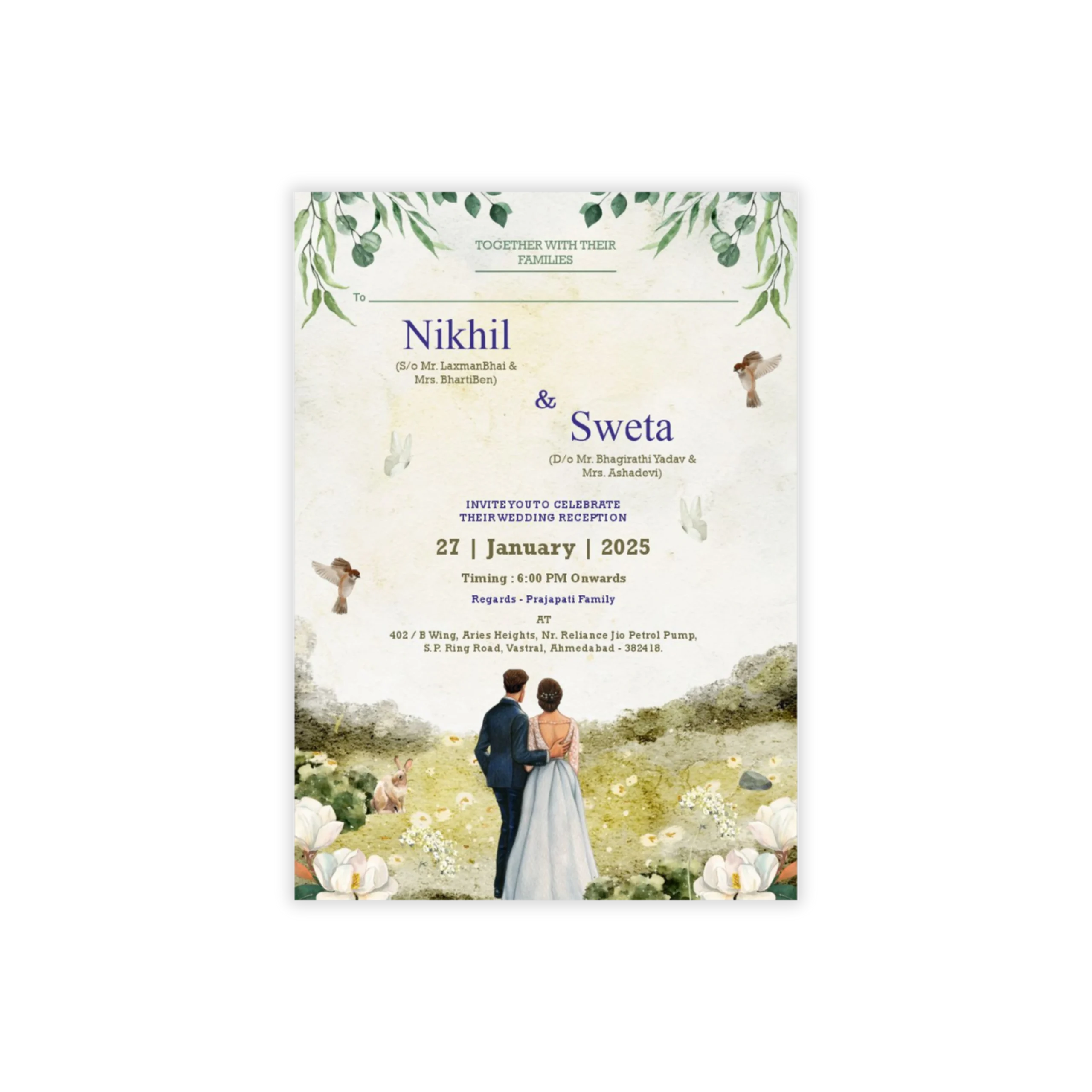 Invitation Card Sample