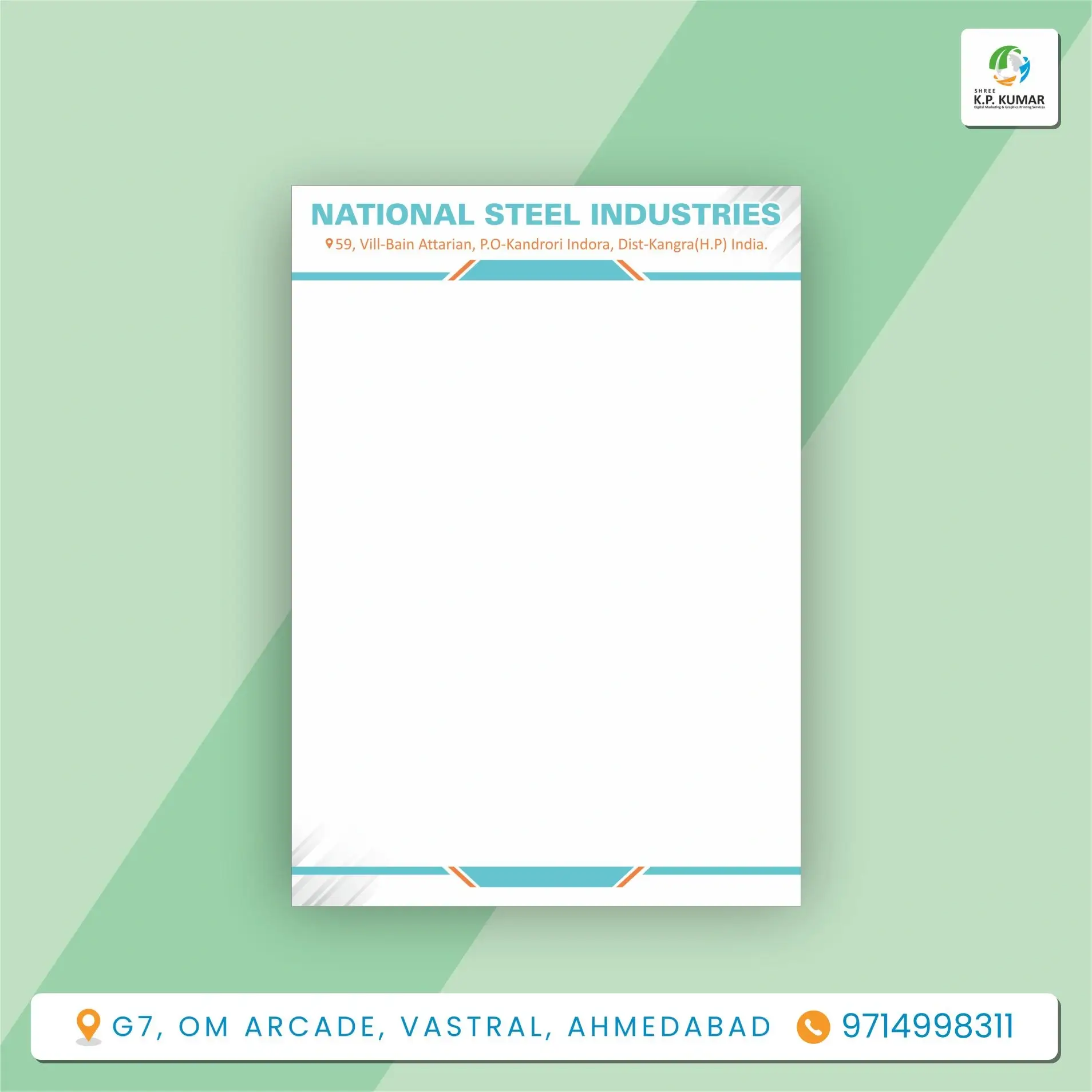 Letterhead Printing Project 2