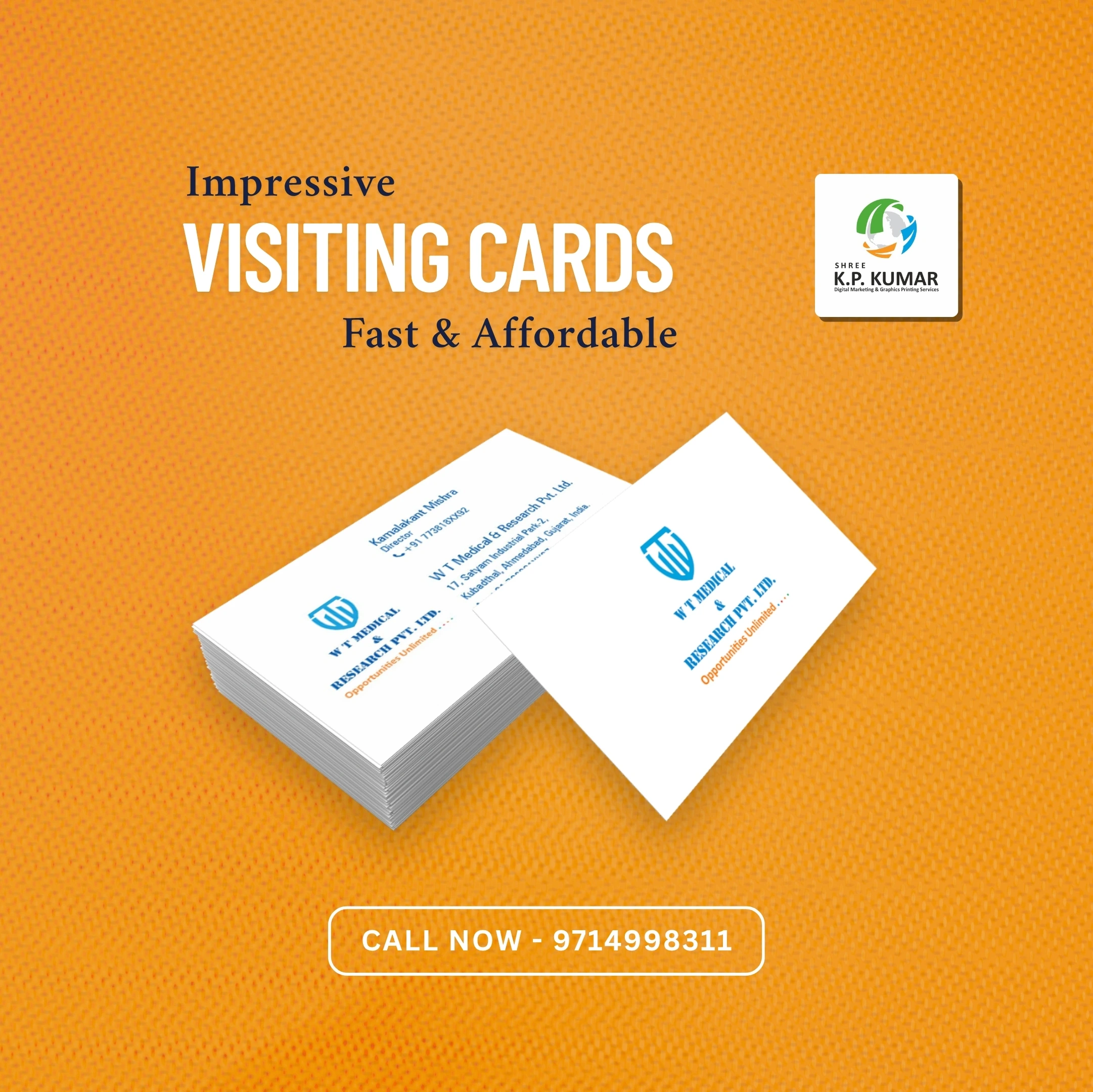 Professional Visiting Card Printing